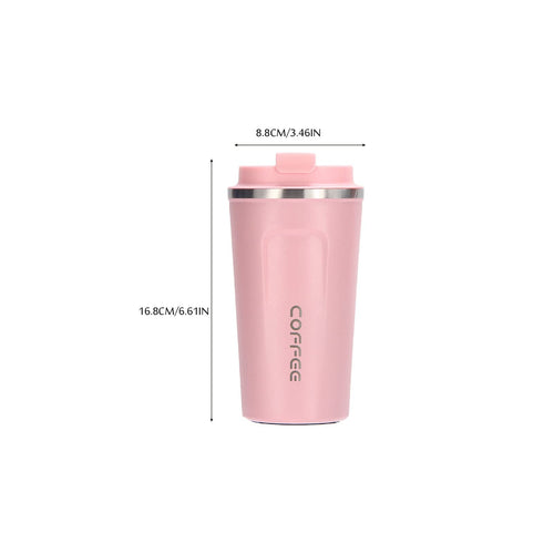 17 oz Stainless Steel Vacuum Coffee Mug with Lid T552