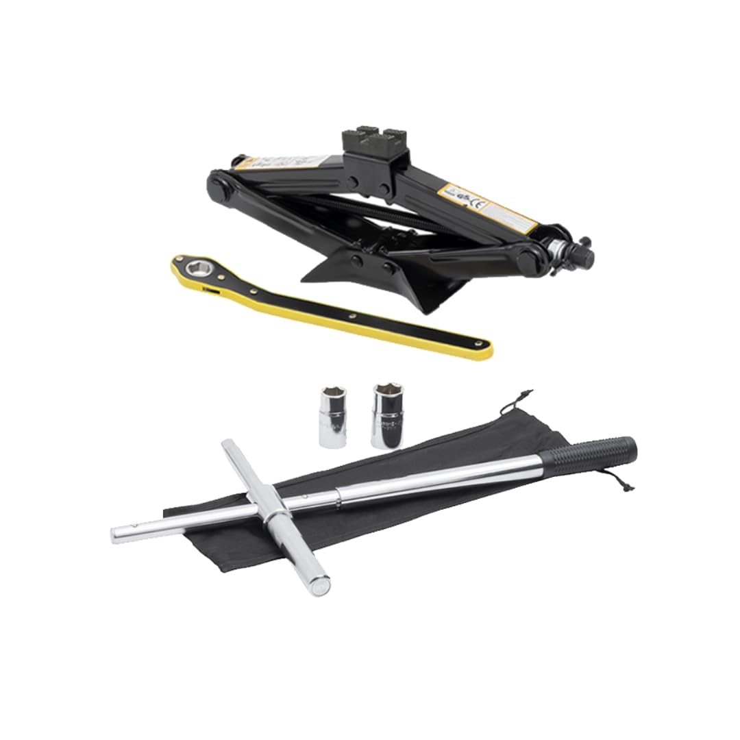 Spare Tire Changing Kit with Scissor Jack and Cross-Wrench I883069