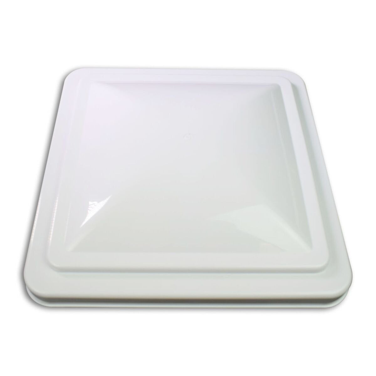 14 Inch White RV Roof Vent Cover B425