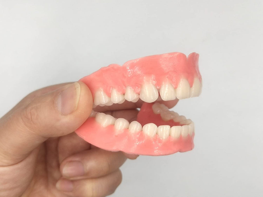 Full Set of Top and Bottom Fake Teeth J9446