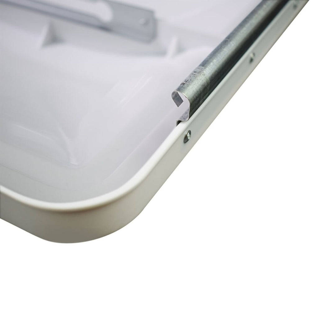 14 Inch White RV Roof Vent Cover B425