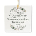 Ceramic 3-inch Square Ornament O16537