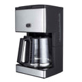 1.8L Stainless Steel Drip Coffee Machine Black R588
