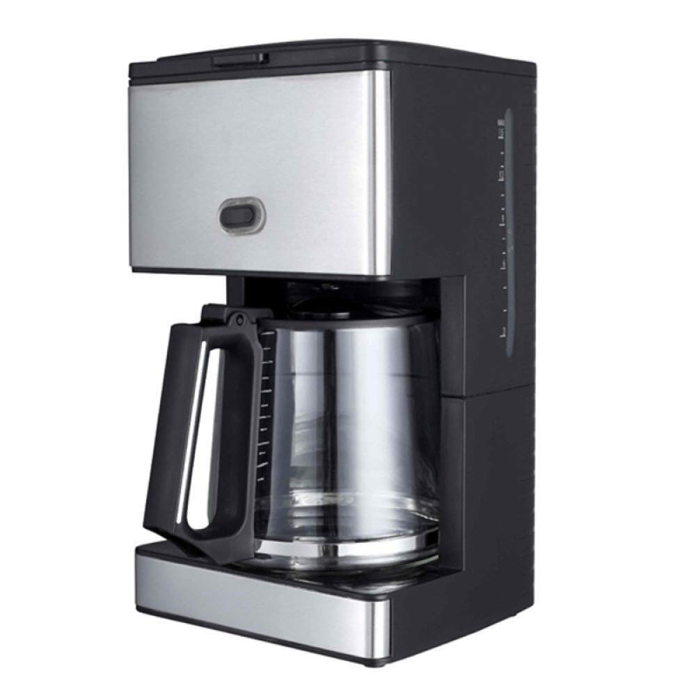 1.8L Stainless Steel Drip Coffee Machine Black R588