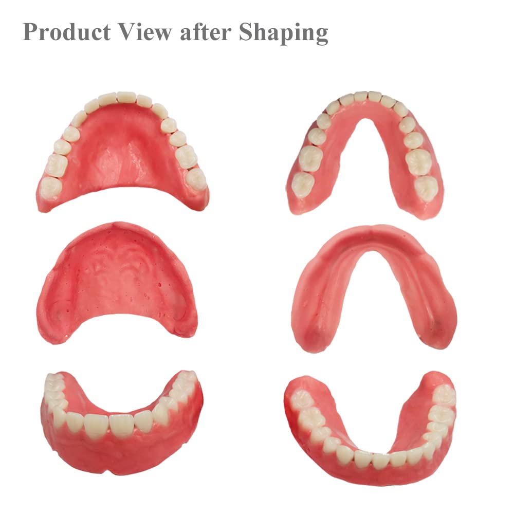 Full Set of Top and Bottom Fake Teeth J9446