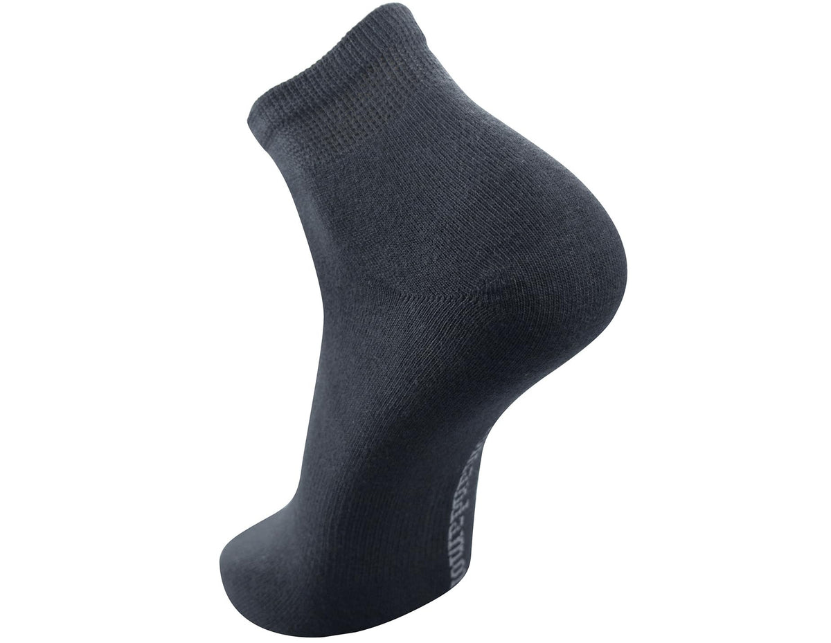 Men's 5-Pack Diabetic Low Cut Socks with Arch Support L3436