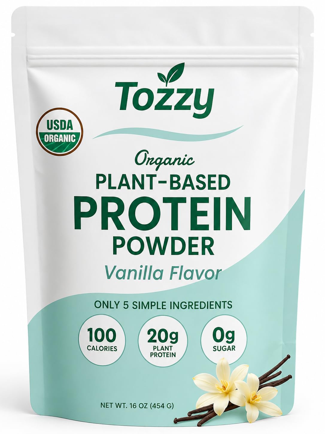 Organic Vegan Vanilla Pea Protein Powder E288450