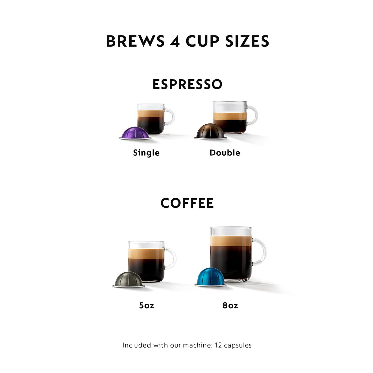 Black Coffee & Espresso Maker H859