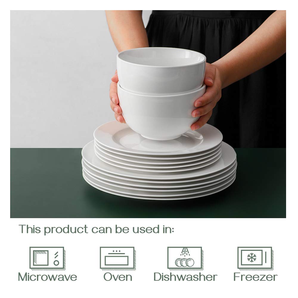 5.8" 30 Ounces Ceramic Bowls Set of 4 T79959