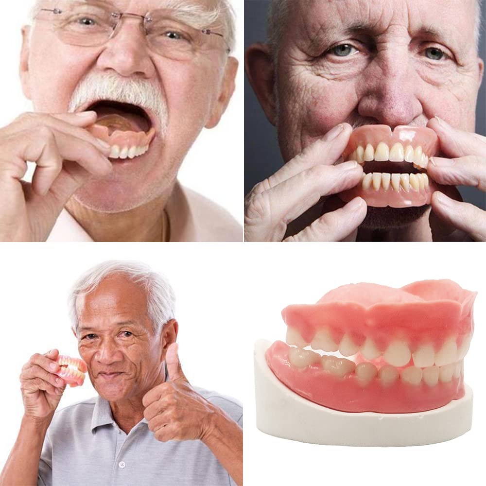Full Set of Top and Bottom Fake Teeth J9446