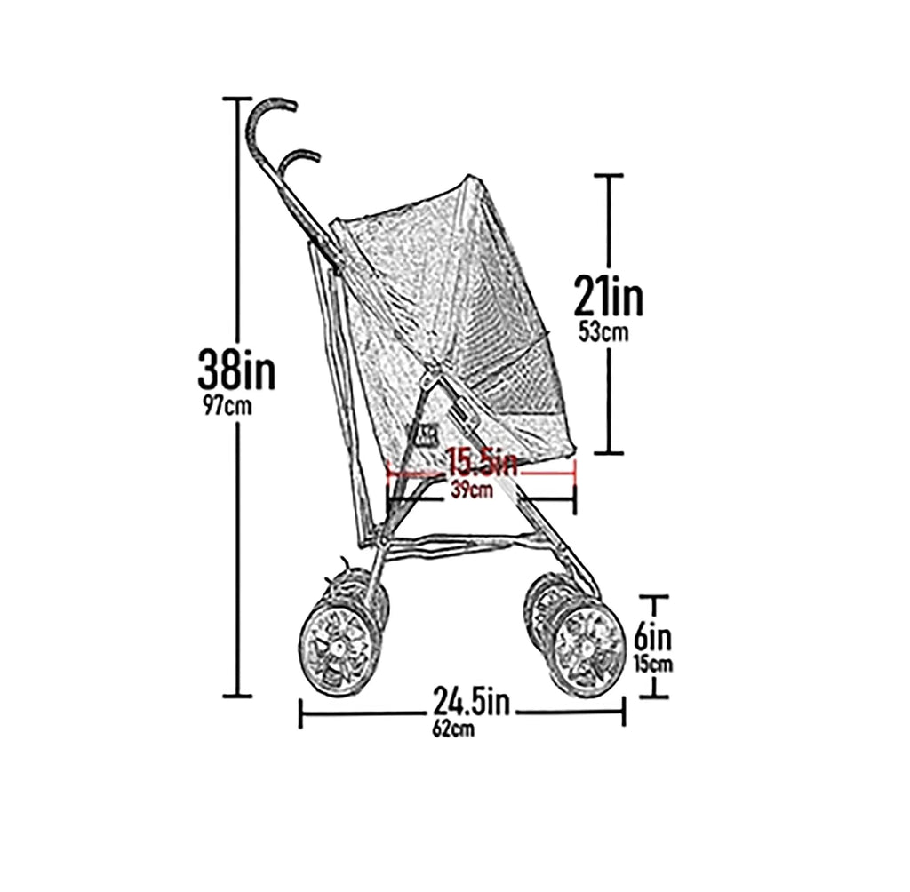 Pet Gear Travel Lite Plus Stroller U147661