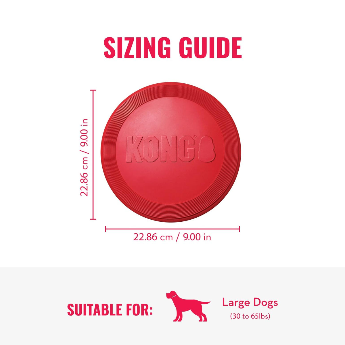 Natural Rubber Flying Disc Fetch Toy A700467