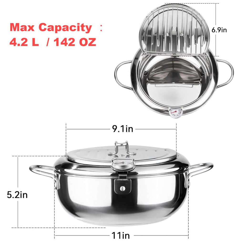 Deep Fryer Pot 4.6 QT F406235