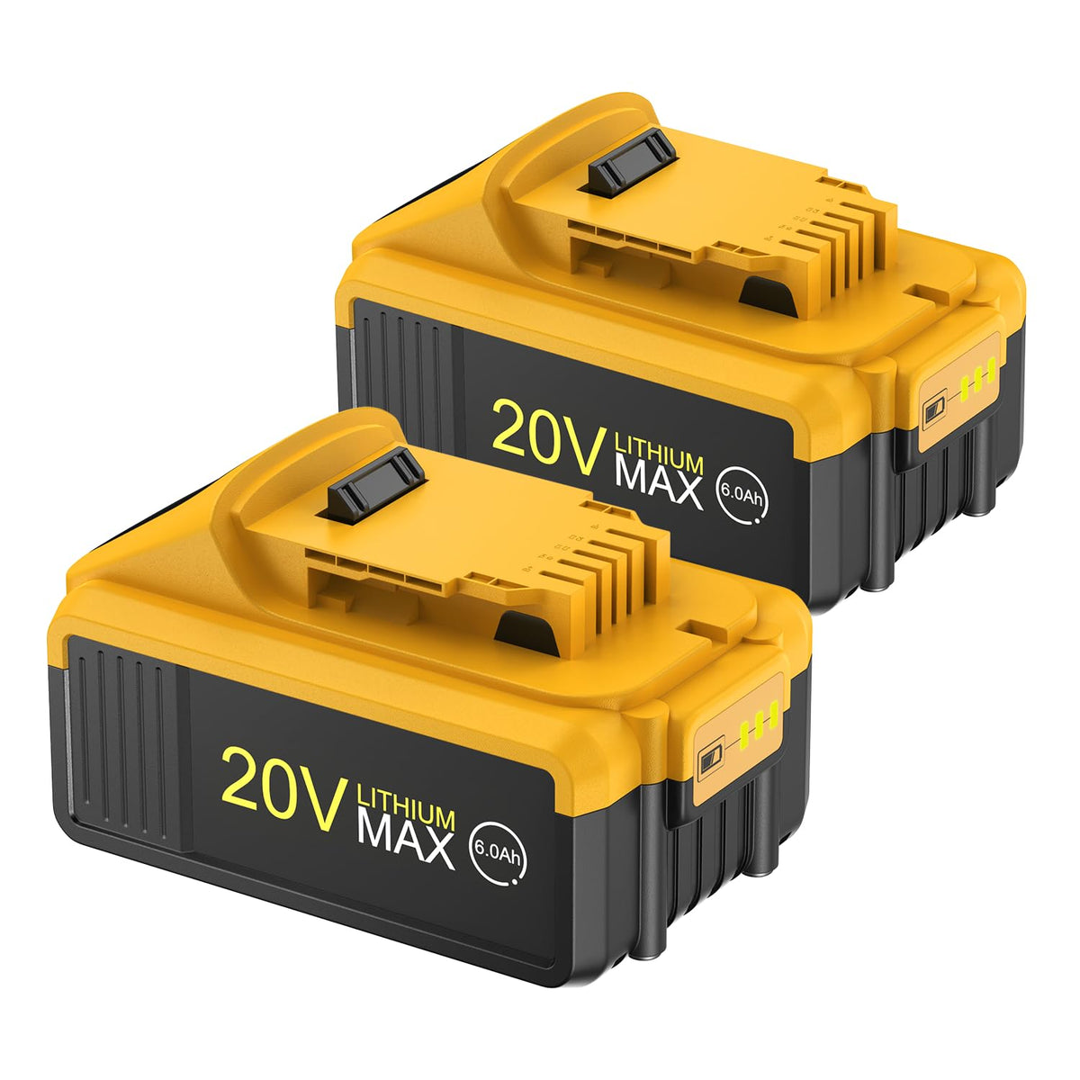 2-Pack 6.0Ah 20V Max Lithium-ion Batteries M912
