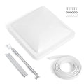 14" RV Roof Vent Cover with Rubber Seal Strip H744