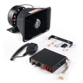 12V 200W 9 Tones Car Warning Alarm Siren Horn Speaker with Microphone T371