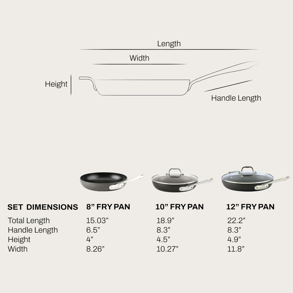 Nonstick 5-Piece Pots & Pans Set V963234