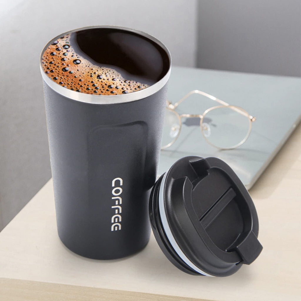 17 oz Stainless Steel Vacuum Coffee Mug with Lid T552