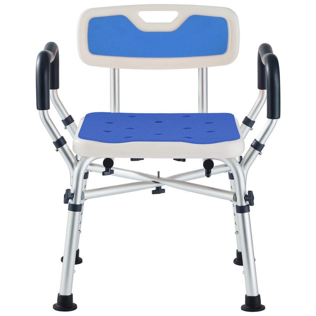 Blue Adjustable Shower Chair J3709