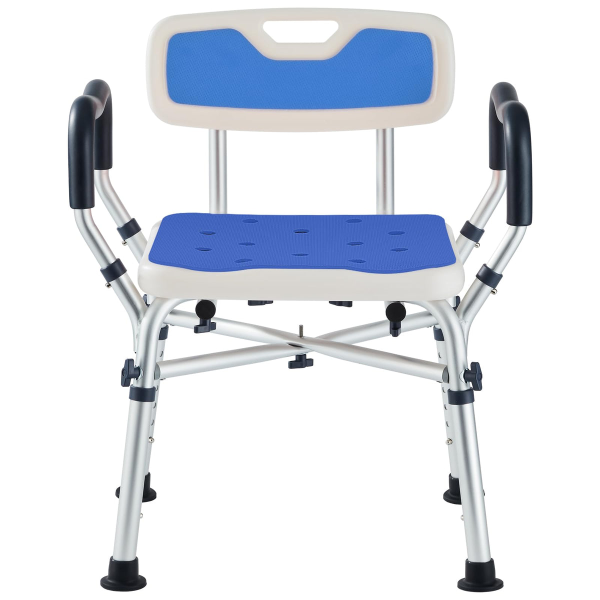 Blue Adjustable Shower Chair J3709