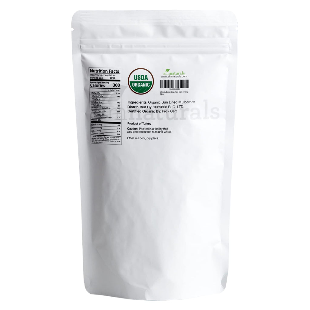 Dried White Mulberries 2 Lbs W96879