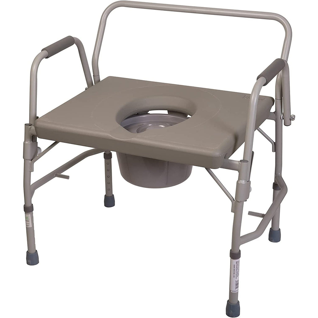 Portable Bedside Commode Chair with Handles V622