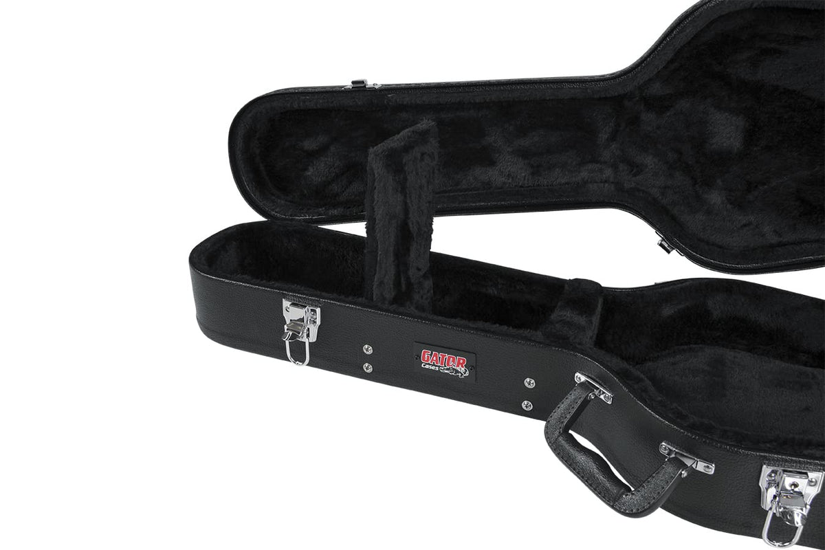 Hard-Shell Wood Case for Single-Cutaway Electric Guitars Y508493