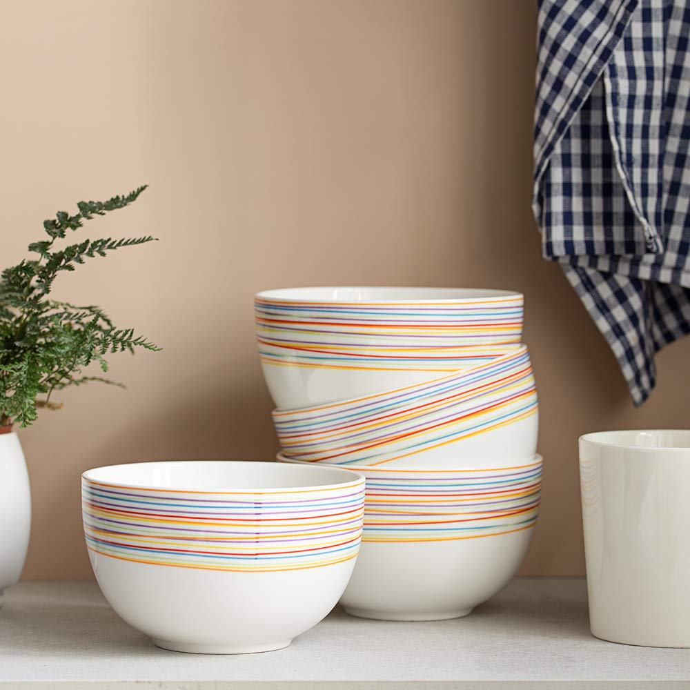 5.8" 30 Ounces Ceramic Bowls Set of 4 T79959