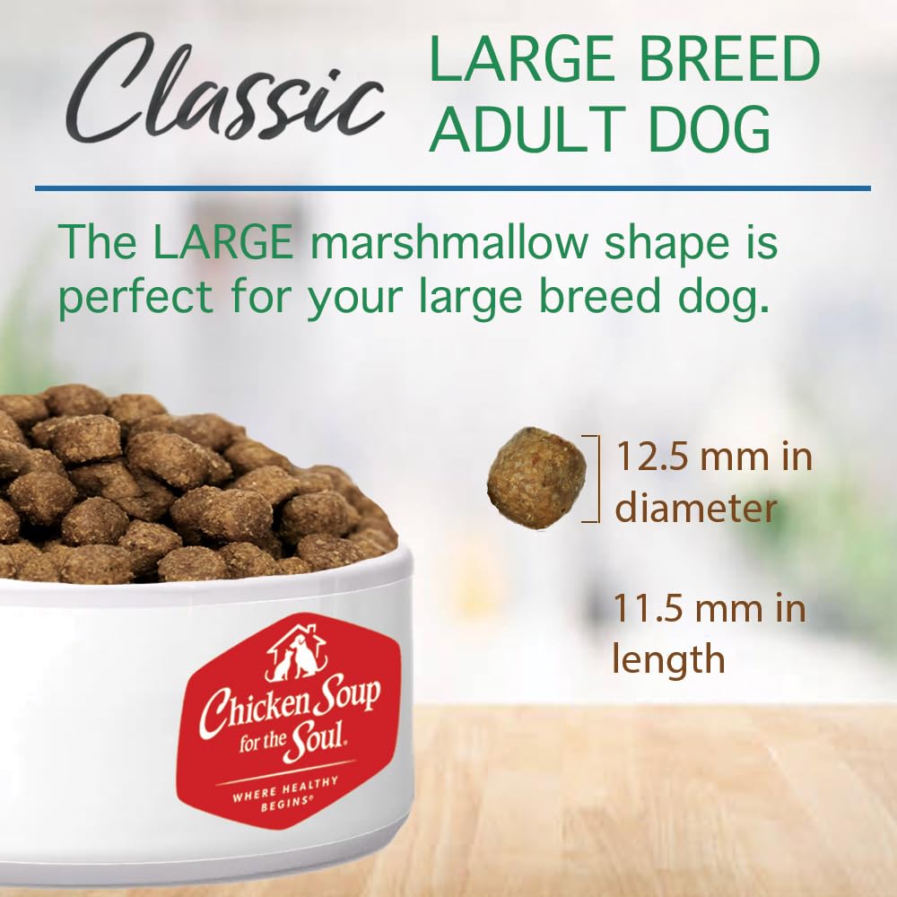 Large Breed Adult Dry Dog Food Chicken Brown Rice Turkey 28lb V1001
