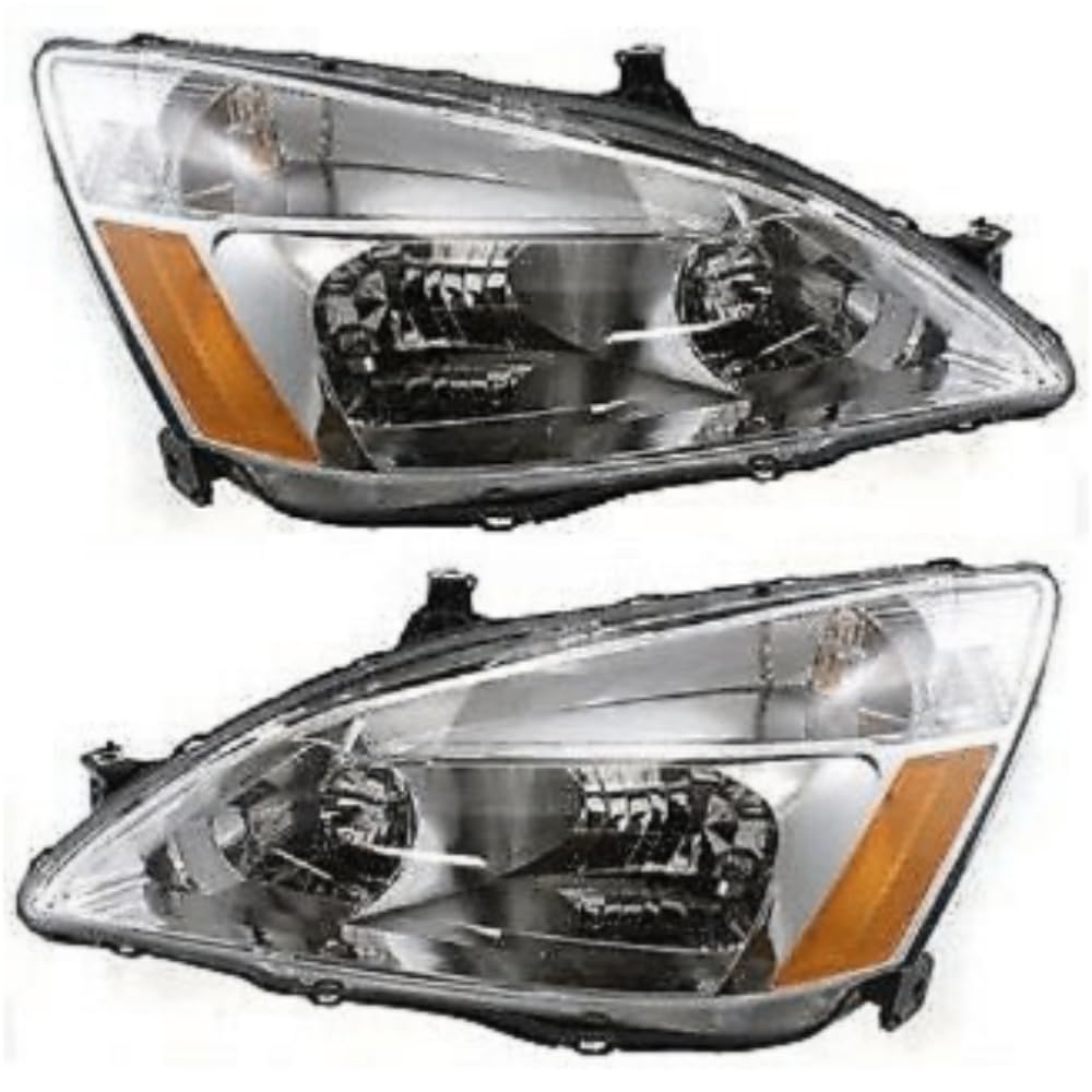 Headlight Set Left Right Clear Lens N949684