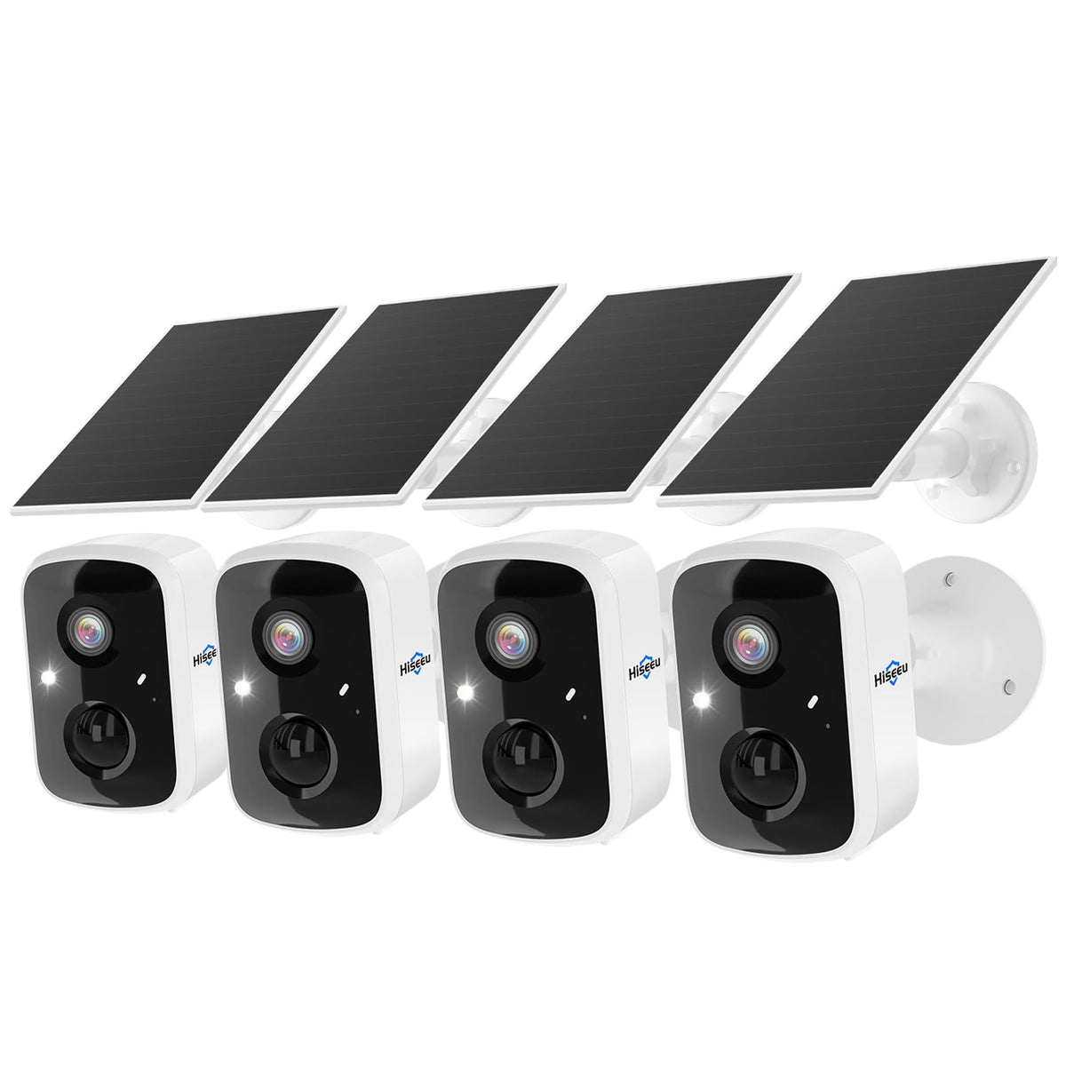 4 Pack Wireless Solar Security Camera H663530