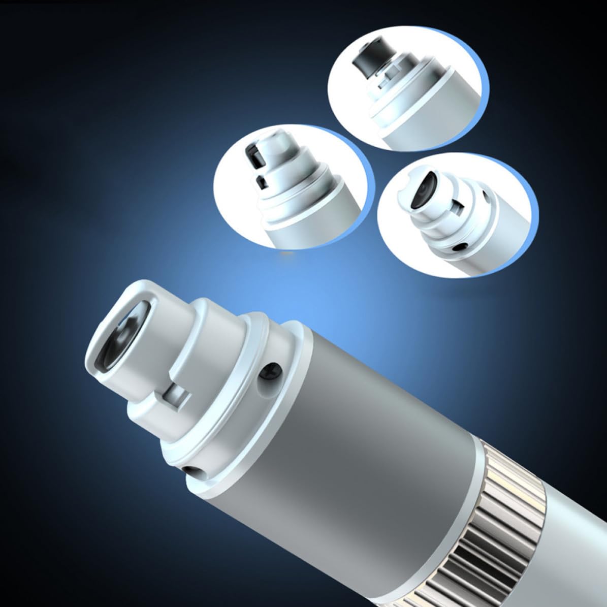 Electric Pet Nail Grinder with Adjustable Speed White Q762689