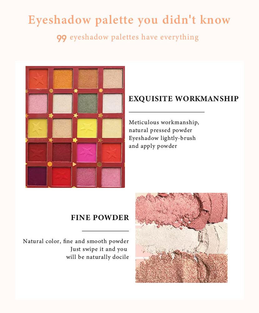 99 Colors Eyeshadow Palette N572