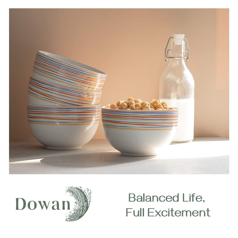 5.8" 30 Ounces Ceramic Bowls Set of 4 T79959