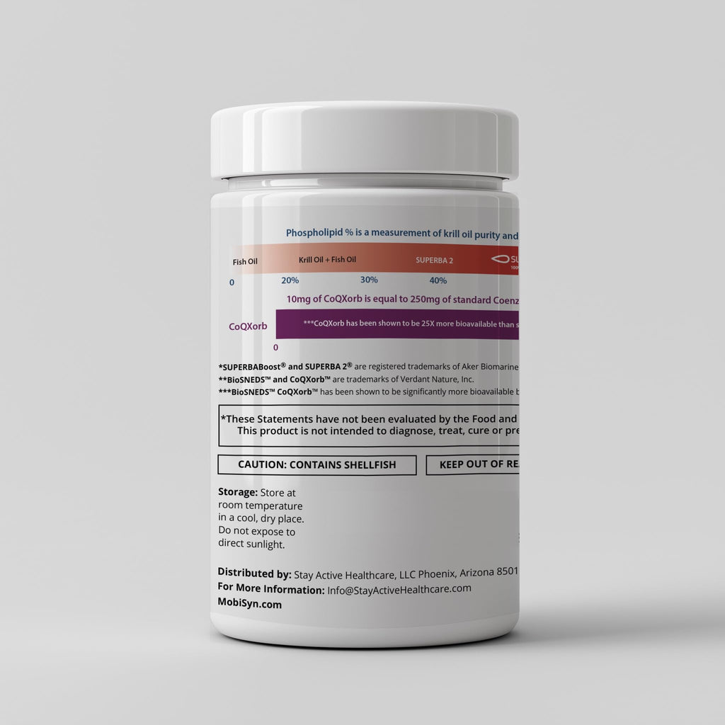 Omega 3 CoQ10 Antarctic Krill Oil 1,000mg 60 Softgels U629972