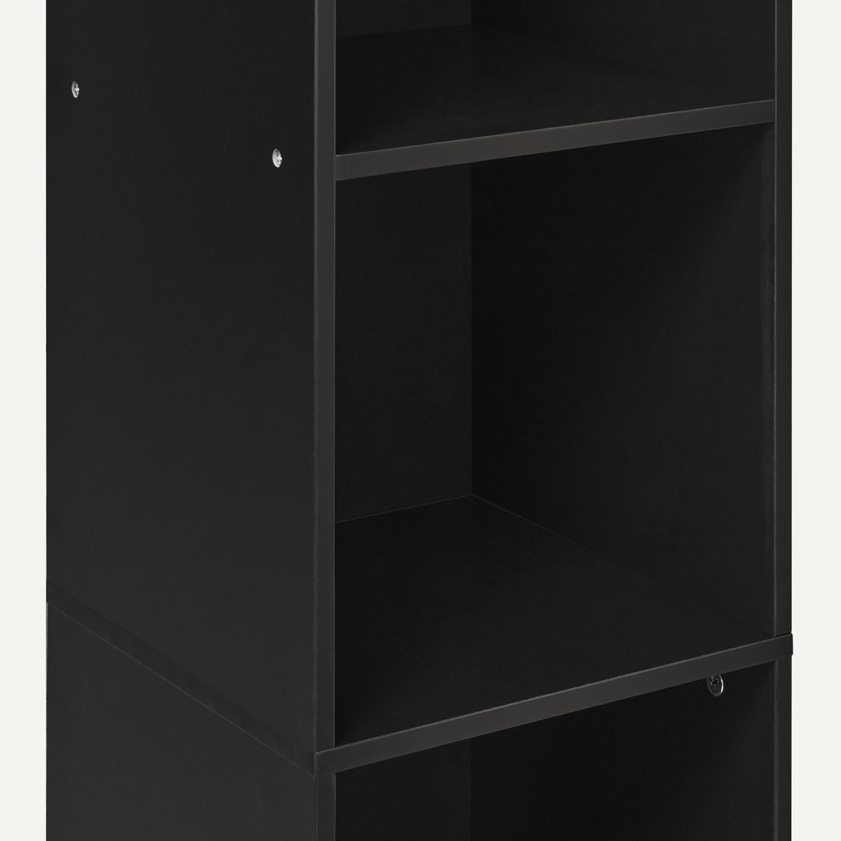 5 Cube Black Bookcase M86855