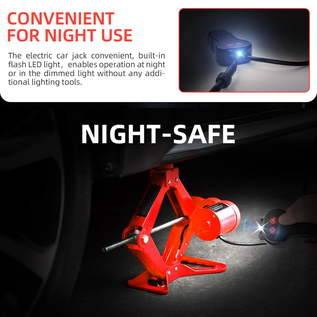 10 in 1 Electric Scissor Jack 3 Ton Car Jack Kit 12V C848050