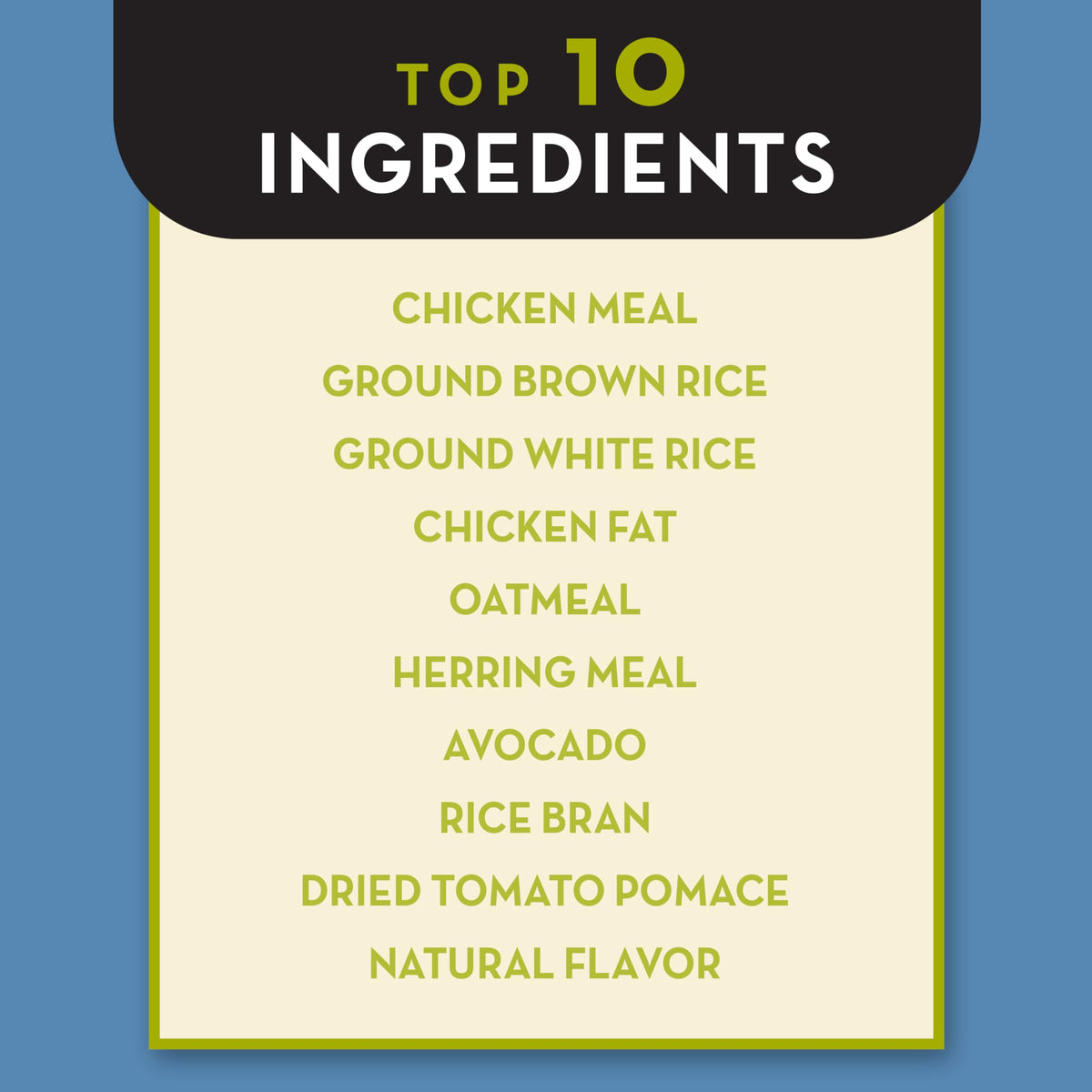 Natural Chicken Meal & Brown Rice Dry Puppy Food 15 lb N854