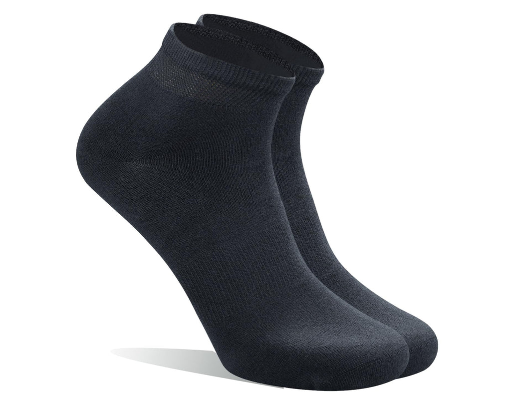 Men's 5-Pack Diabetic Low Cut Socks with Arch Support L3436