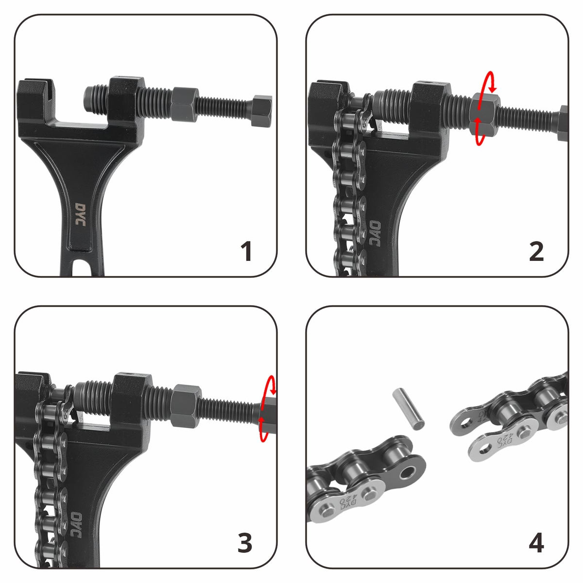 Chain Breaker Tool with 2 Replaceable Cutting Pins Z82111