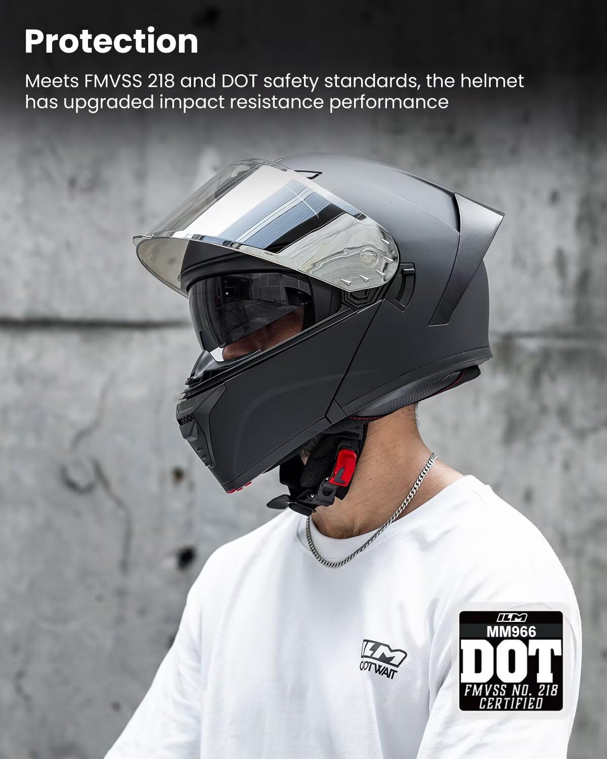 Modular Motorcycle Helmet M6043