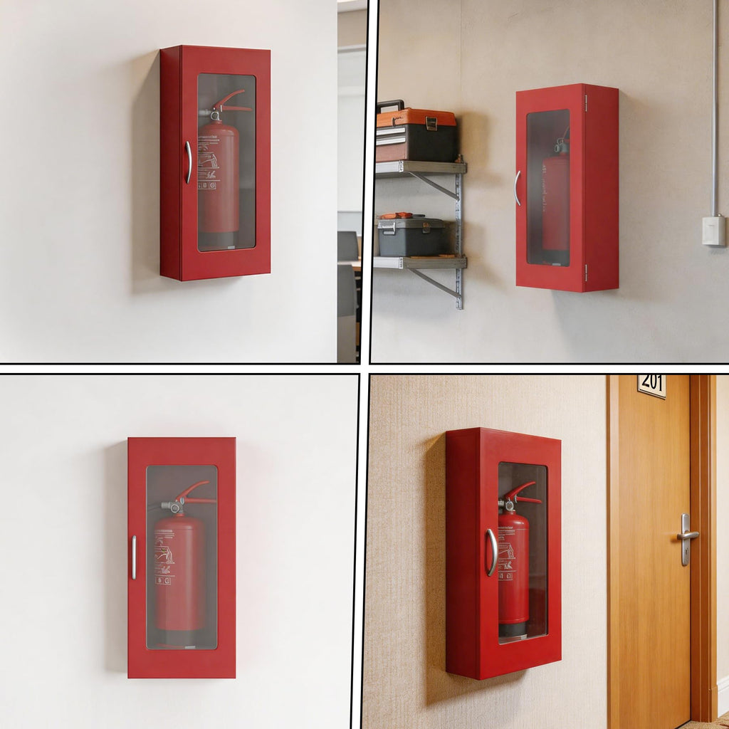 Wall Mounted Fire Extinguisher Cabinet P48297
