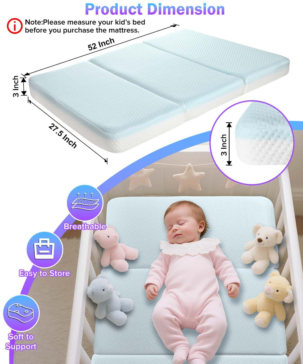 3'' Standard Crib Mattress Y166991