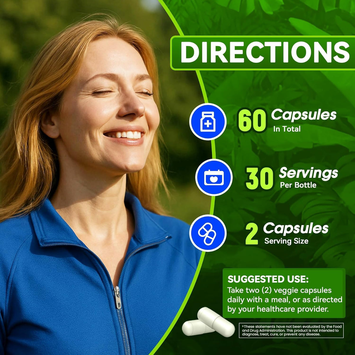 Moringa Capsules 1000mg 10:1 Leaf Extract 60 Veg Capsules B119663