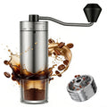 Manual Stainless Steel Conical Burr Coffee Grinder with Hand Crank J528473