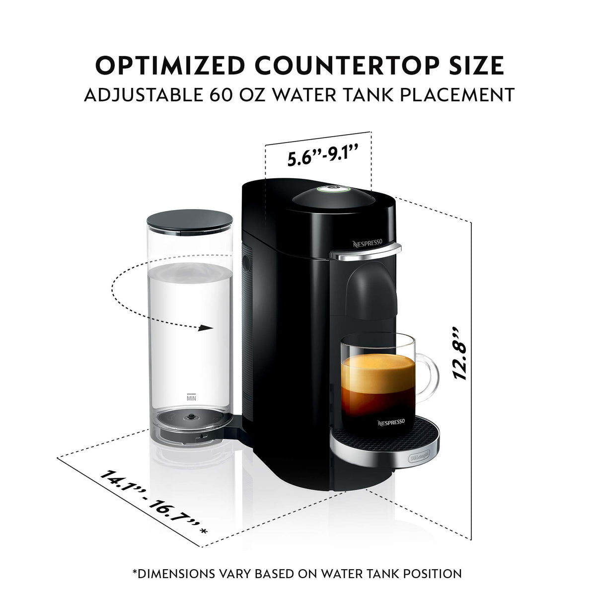 Black Coffee & Espresso Maker H859