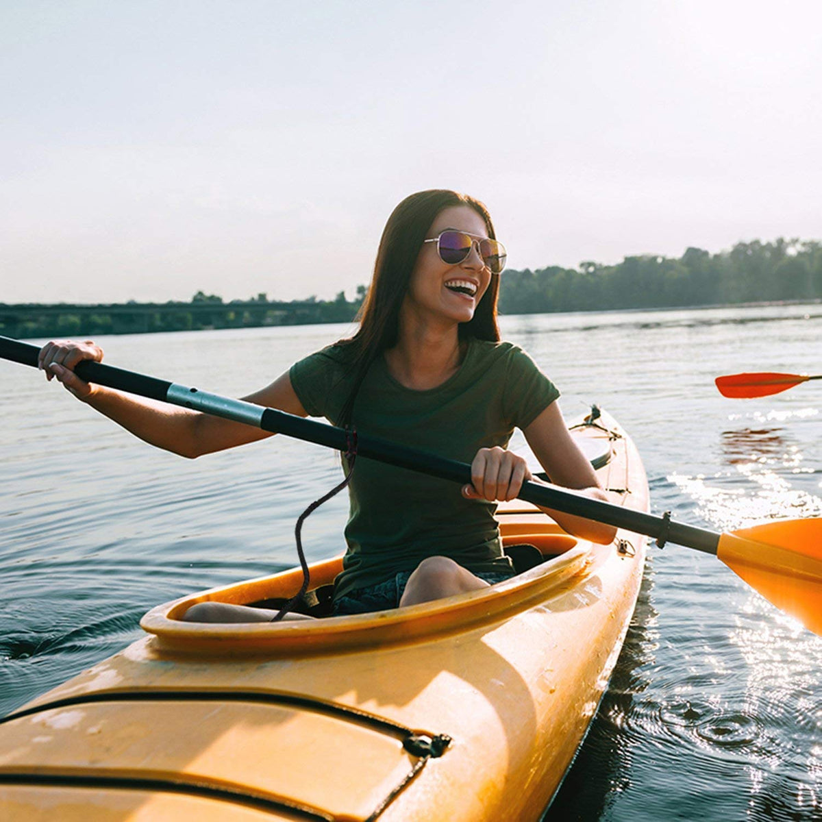 Kayak Paddle Leash 3-7 ft Stretchable Strap Lanyard O962