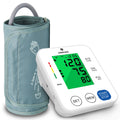 Upper Arm Blood Pressure Monitor with Adjustable Cuff and Backlit Display A428