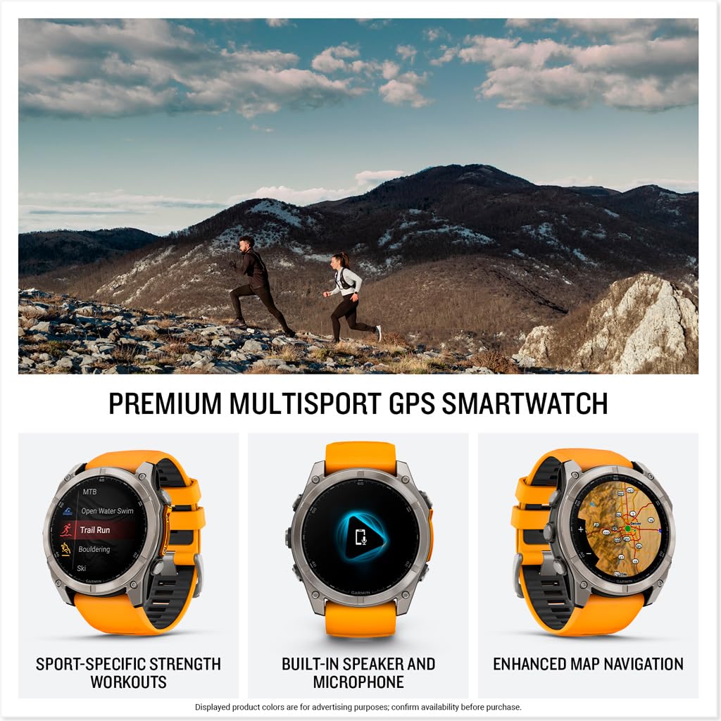 Sapphire Titanium 51mm Smartwatch X853