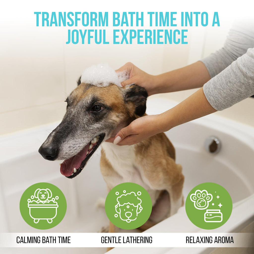 Hypoallergenic Dog Shampoo with Aloe & Oatmeal 16.9 oz M435